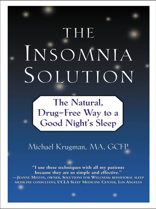 Title details for The Insomnia Solution by Michael Krugman - Available